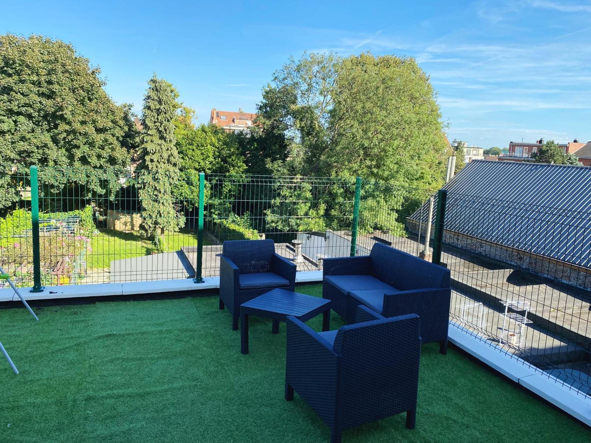 Sweet Home With Big Terrace Brüssel Exterior foto