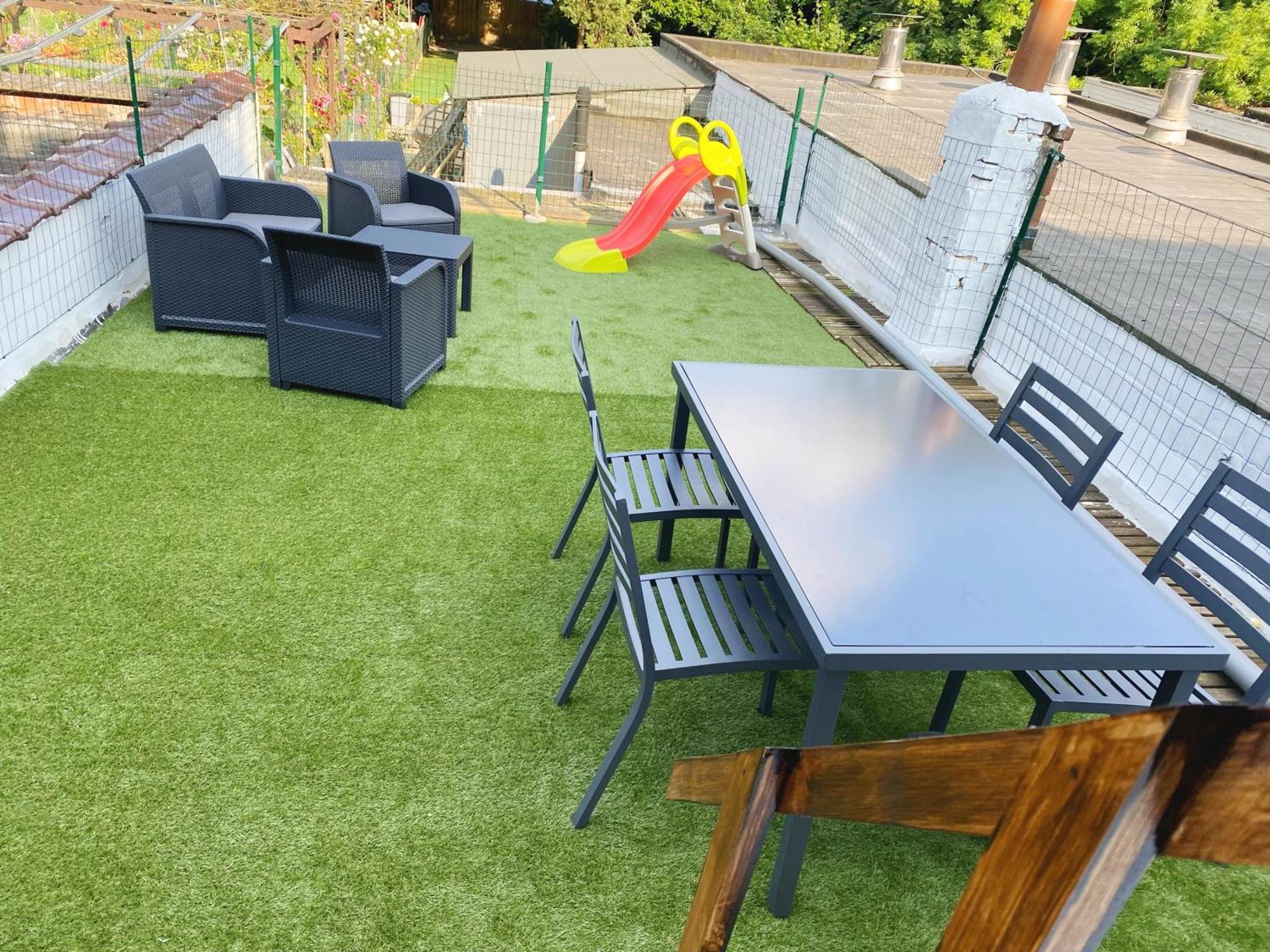 Sweet Home With Big Terrace Brüssel Exterior foto